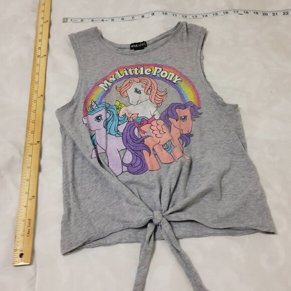 Wet Seal Y2K My Little Pony top Size XS - Picture 3 of 4